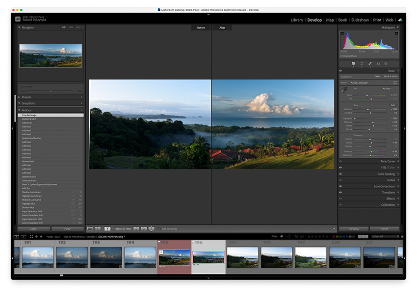 Before/After Left/Right Split Before/After Left/Right Split